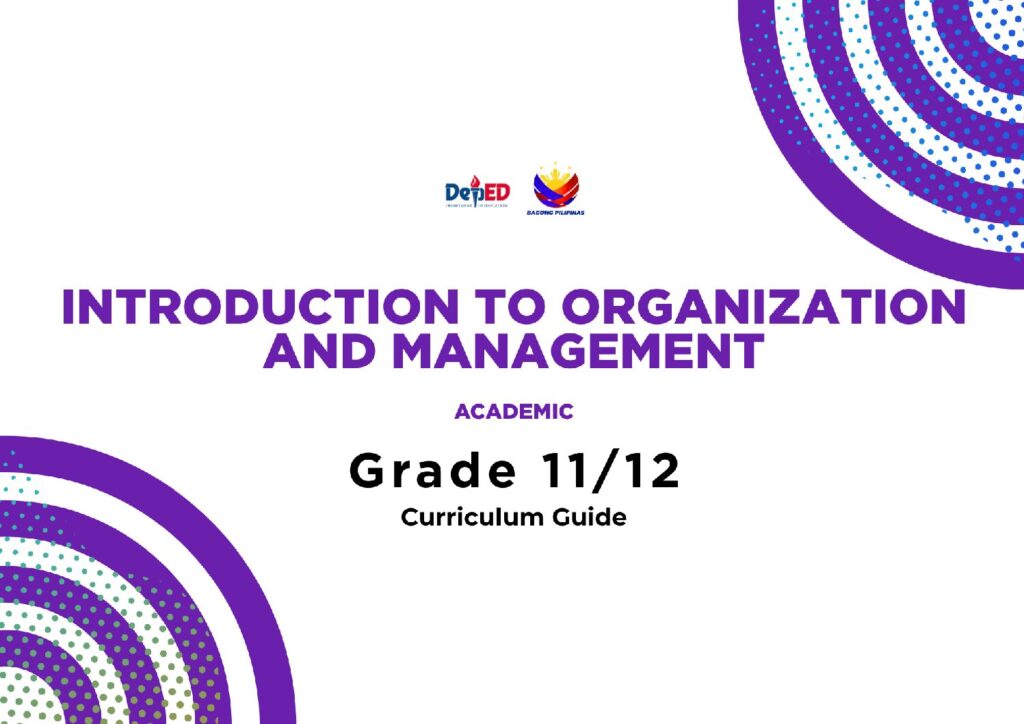 Introduction to Organization and Management