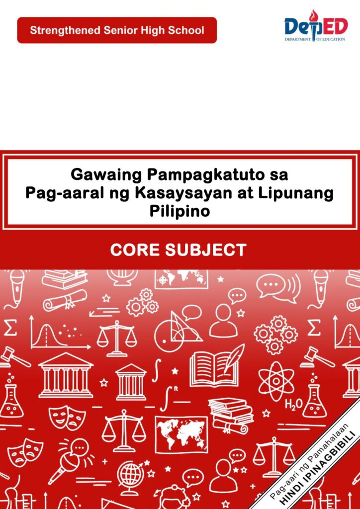 Pag-aaral ng Kasaysayan at Lipunang Pilipino_LAS