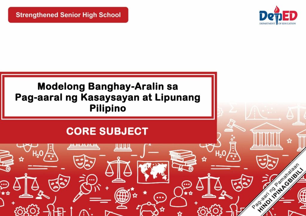 Pag-aaral ng Kasaysayan at Lipunang Pilipino_LE